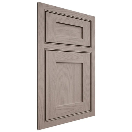 Shiloh Cabinetry Beaded Inset Hanover Red Oak Plain Cut Sterling Door