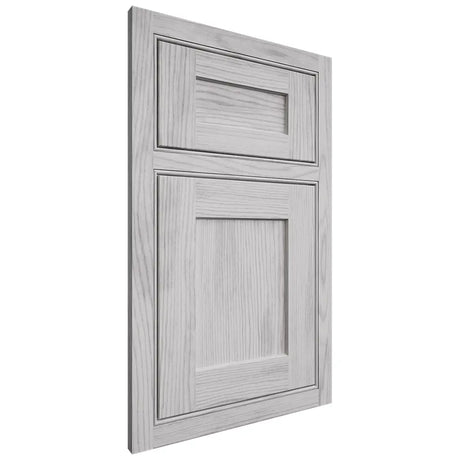 Shiloh Cabinetry Beaded Inset Hanover Walnut Plain Cut Stratus Door