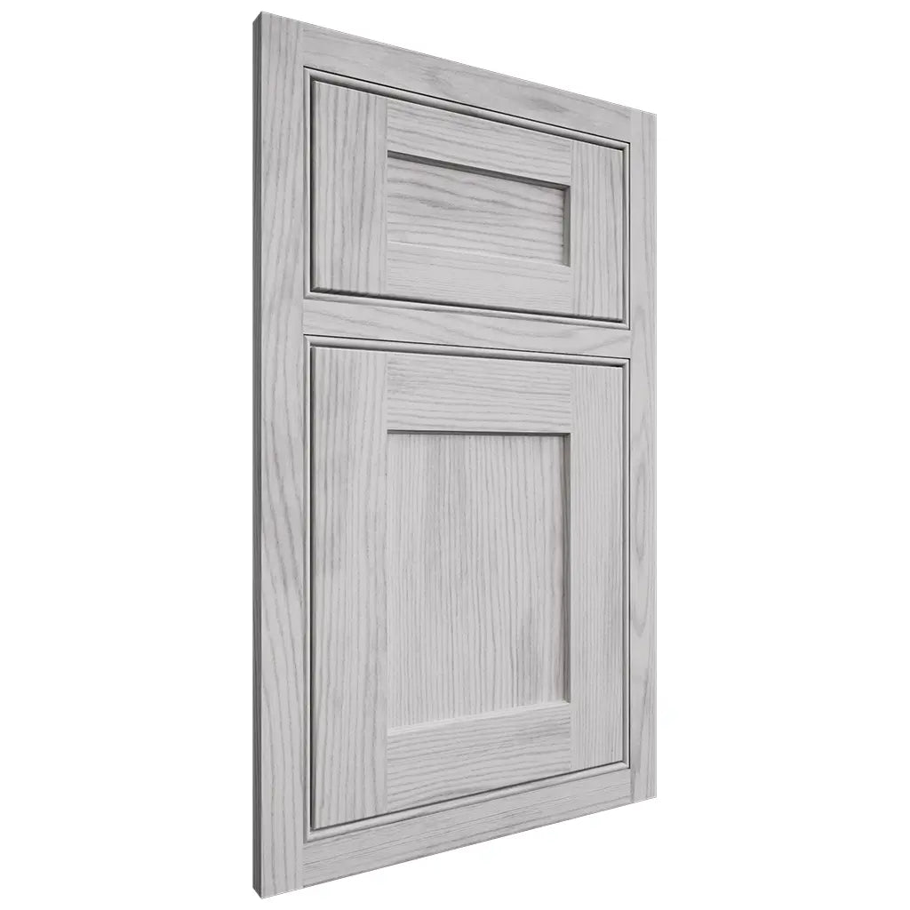 Shiloh Cabinetry Beaded Inset Hanover Walnut Plain Cut Stratus Door