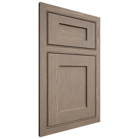 Shiloh Cabinetry Beaded Inset Hanover White Oak Plain Cut Almond Door