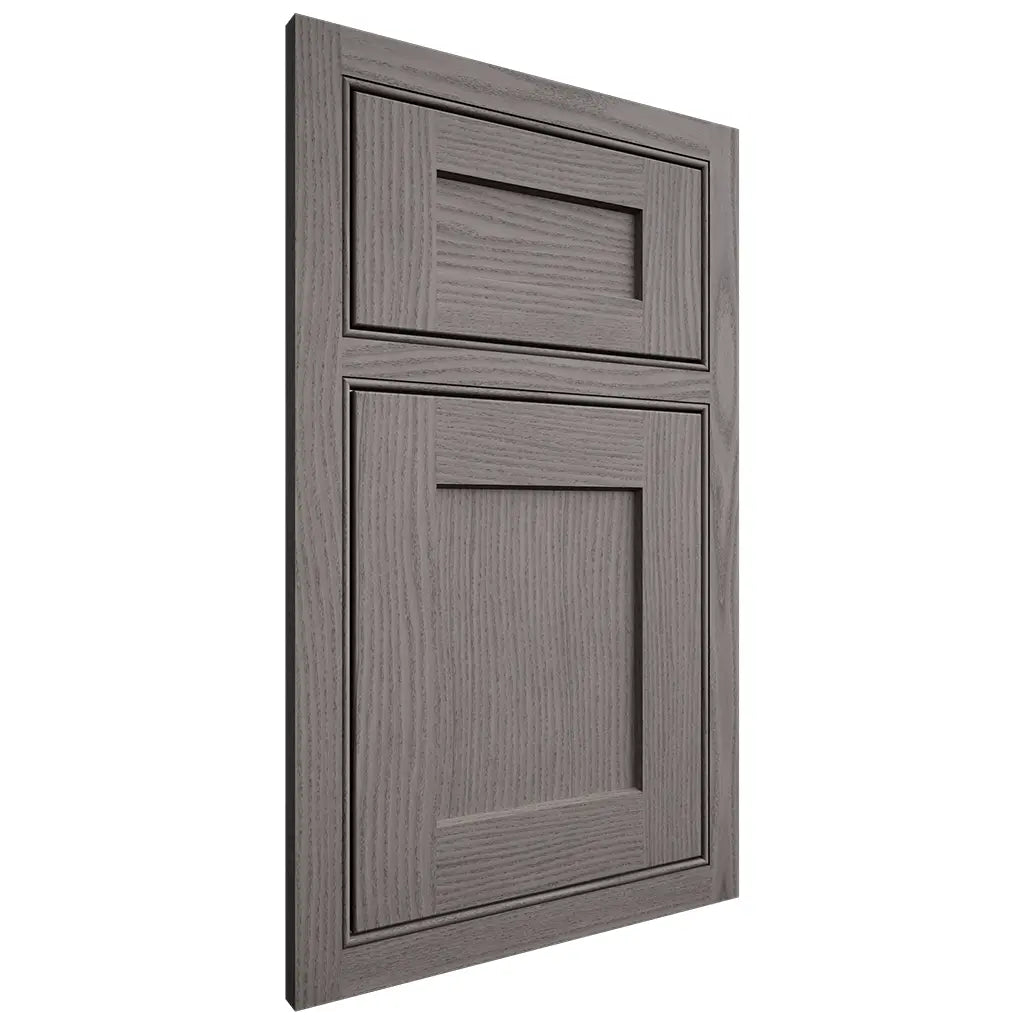 Shiloh Cabinetry Beaded Inset Hanover White Oak Plain Cut Flagstone Door