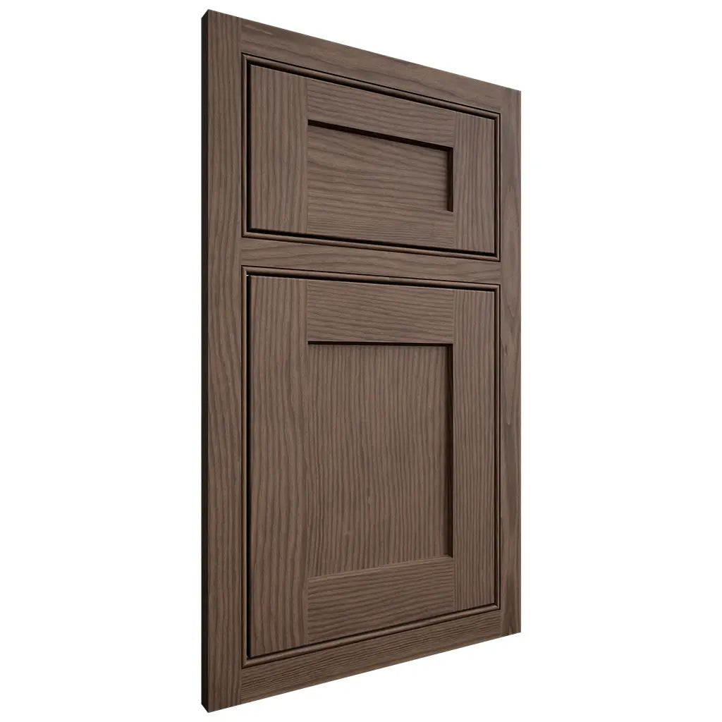 Shiloh Cabinetry Beaded Inset Hanover White Oak Plain Cut Mineral Door