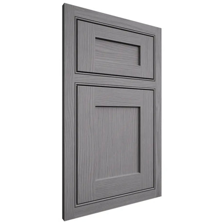 Shiloh Cabinetry Beaded Inset Hanover White Oak Plain Cut Sterling Door
