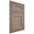 Shiloh Cabinetry Beaded Inset Hanover White Oak Quarter Sawn Almond Door