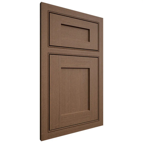 Shiloh Cabinetry Beaded Inset Hanover White Oak Quarter Sawn Autumn Door