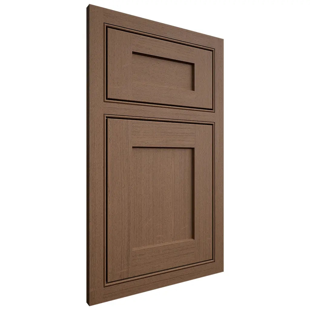 Shiloh Cabinetry Beaded Inset Hanover White Oak Quarter Sawn Autumn Door