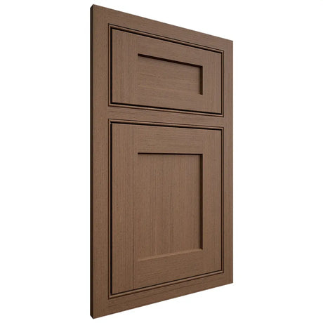 Shiloh Cabinetry Beaded Inset Hanover White Oak Rift Cut Autumn Door