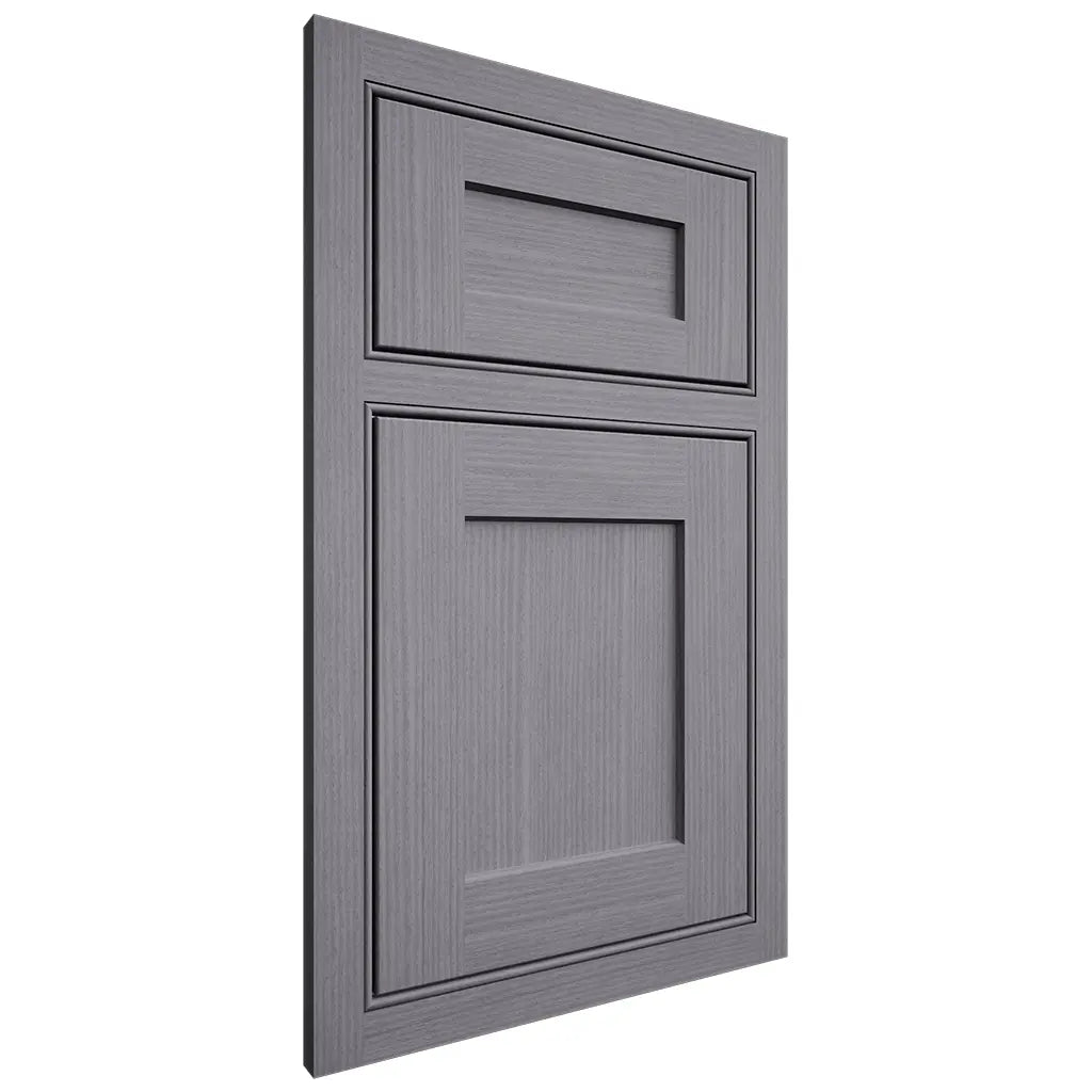 Shiloh Cabinetry Beaded Inset Hanover White Oak Rift Cut Cadet Door