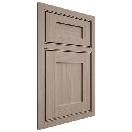 Shiloh Cabinetry Beaded Inset Hanover White Oak Rift Cut Whitewash Door