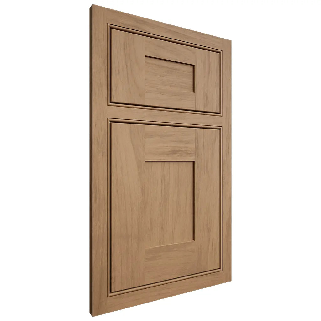 Shiloh Cabinetry Beaded Inset Hartford Alder Plain Cut Dusty Road Door