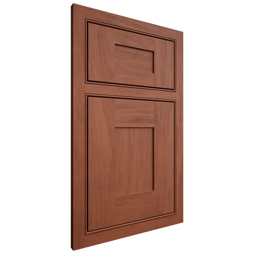 Shiloh Cabinetry Beaded Inset Hartford Alder Plain Cut Sierra Door