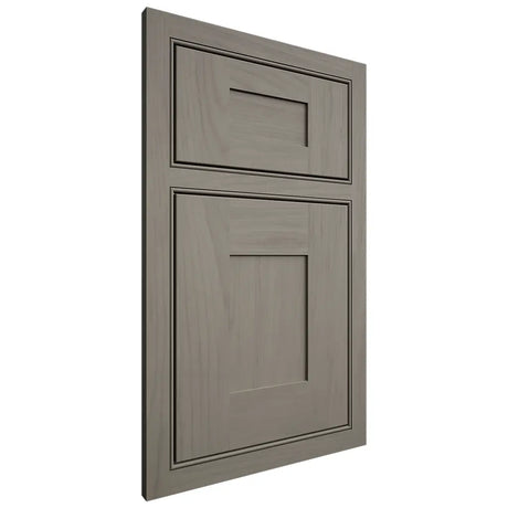 Shiloh Cabinetry Beaded Inset Hartford Alder Plain Cut Thyme Door