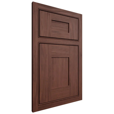 Shiloh Cabinetry Beaded Inset Hartford Cherry Plain Cut Bourbon Door