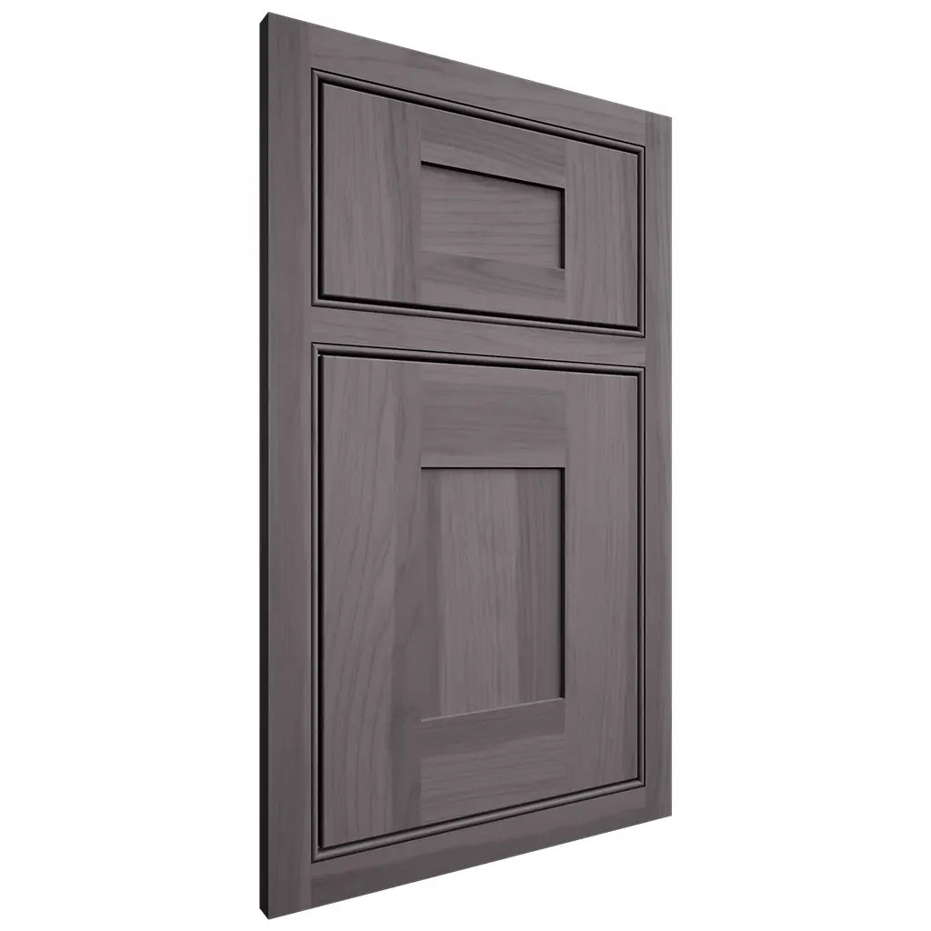 Shiloh Cabinetry Beaded Inset Hartford Hickory Plain Cut Cadet Door