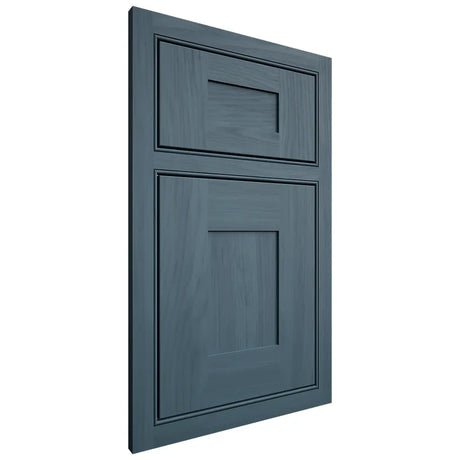 Shiloh Cabinetry Beaded Inset Hartford Hickory Plain Cut Hudson Door