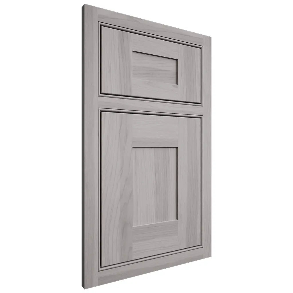 Shiloh Cabinetry Beaded Inset Hartford Hickory Plain Cut Stratus Door