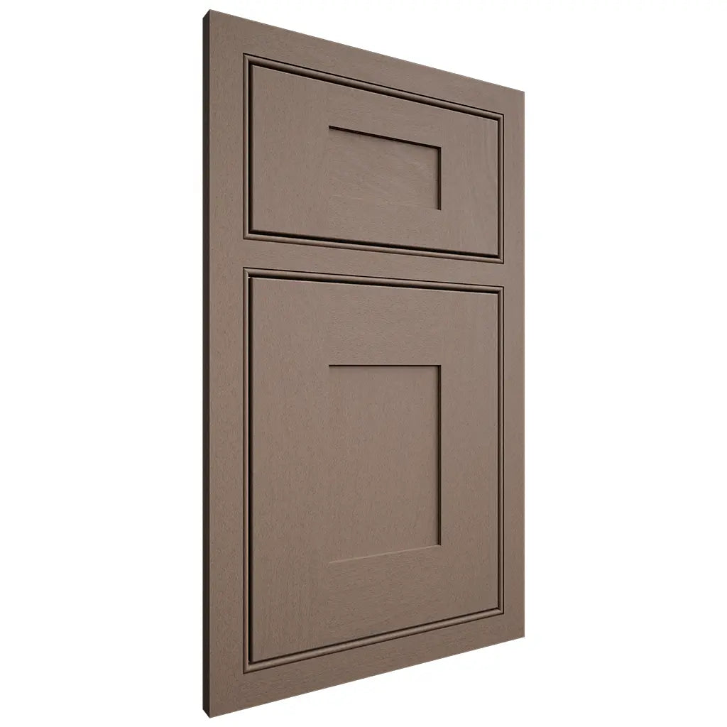 Shiloh Cabinetry Beaded Inset Hartford Maple Plain Cut Rockbridge Door