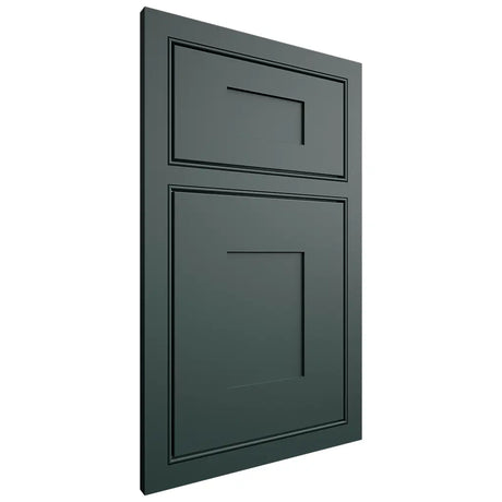 Shiloh Cabinetry Beaded Inset Hartford Paintable Billiard Green Door