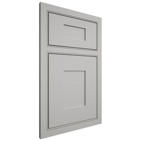 Shiloh Cabinetry Beaded Inset Hartford Paintable Unusual Gray Door