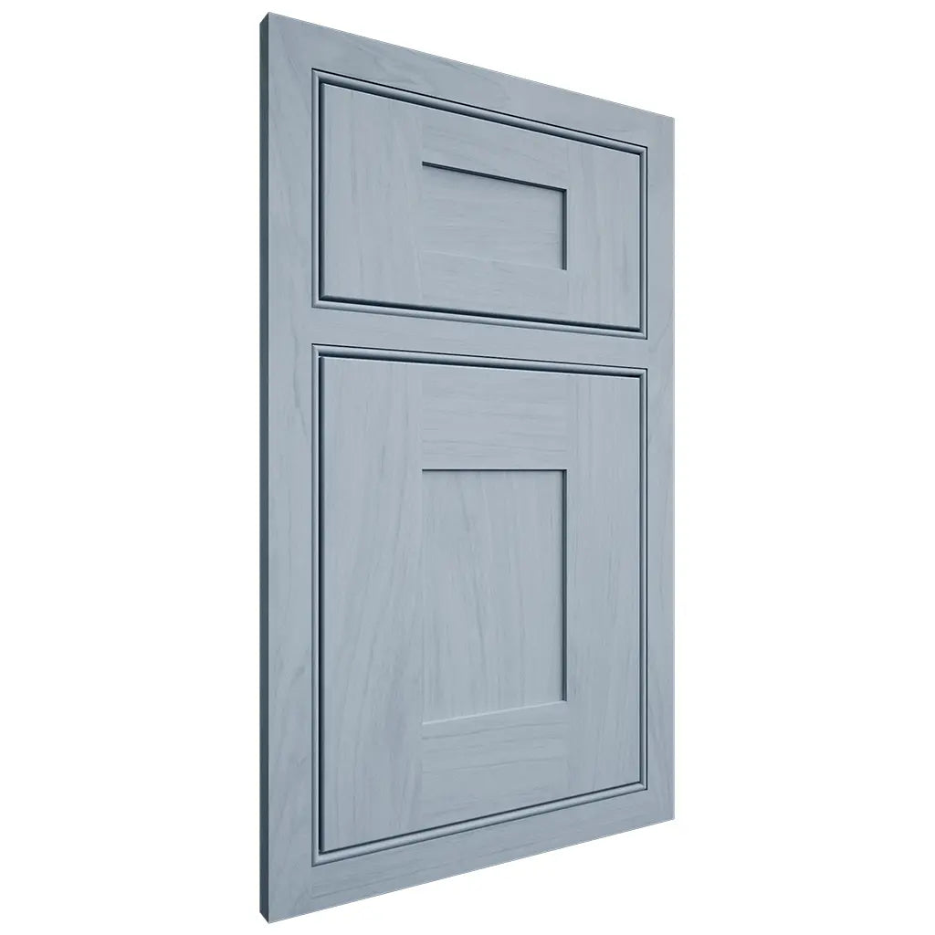 Shiloh Cabinetry Beaded Inset Hartford Poplar Plain Cut Sky Door