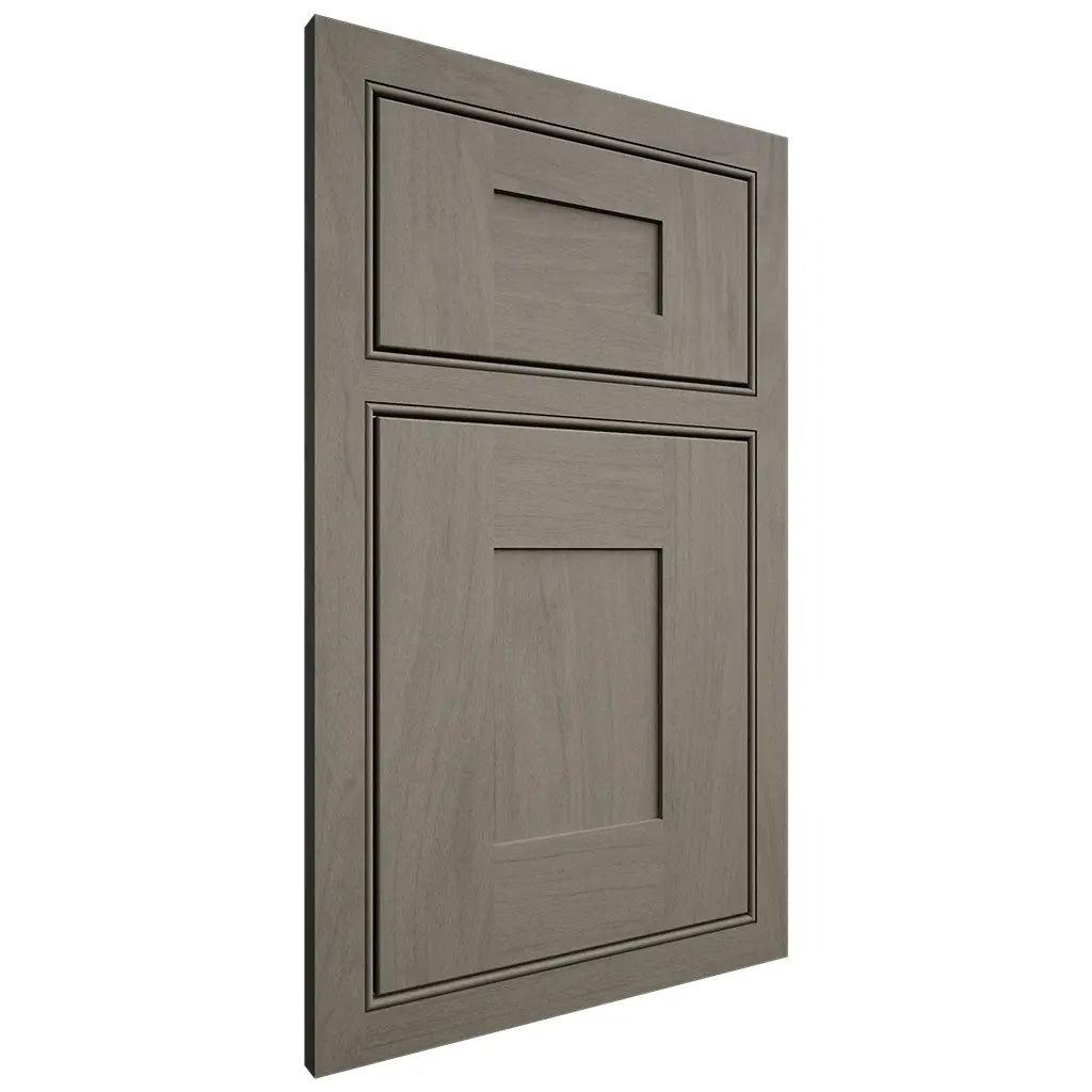 Shiloh Cabinetry Beaded Inset Hartford Poplar Plain Cut Thyme Door