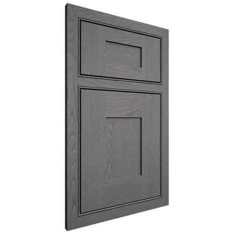 Shiloh Cabinetry Beaded Inset Hartford Red Oak Plain Cut Cadet Door