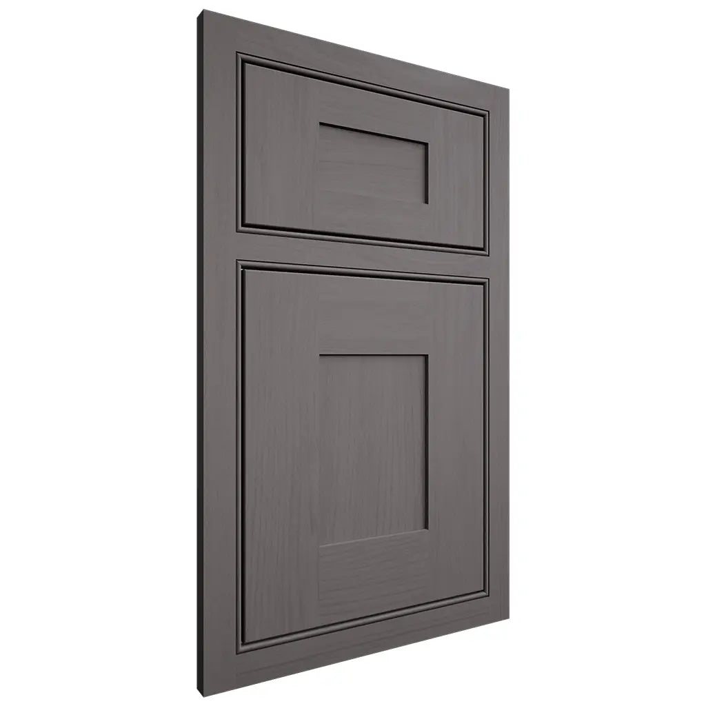 Shiloh Cabinetry Beaded Inset Hartford Walnut Plain Cut Cadet Door