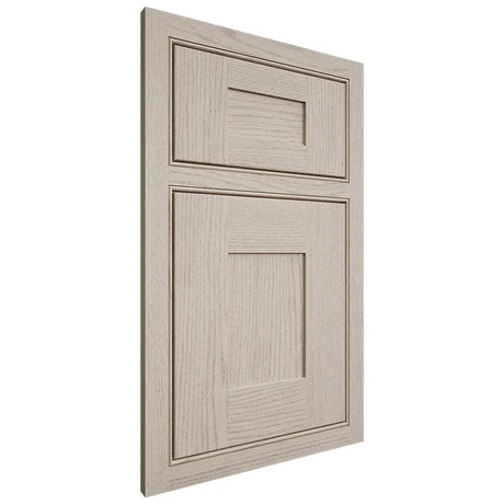 Shiloh Cabinetry Beaded Inset Hartford Walnut Plain Cut Seagull Door