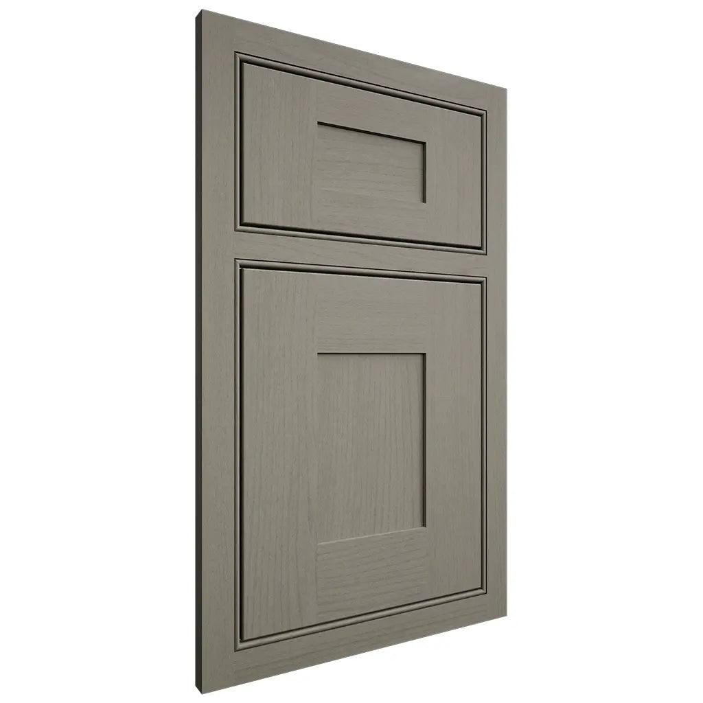 Shiloh Cabinetry Beaded Inset Hartford Walnut Plain Cut Thyme Door