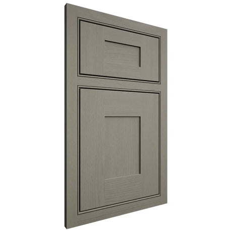 Shiloh Cabinetry Beaded Inset Hartford Walnut Plain Cut Thyme Door