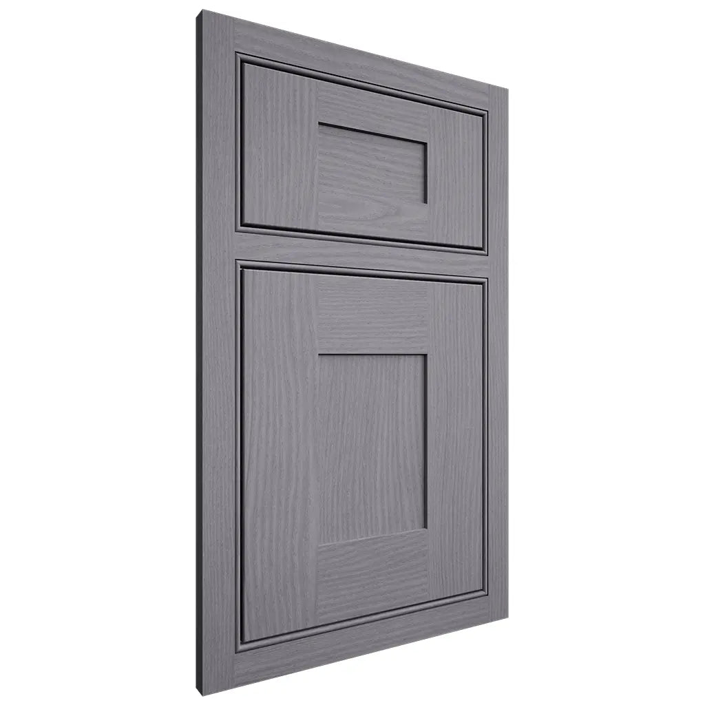 Shiloh Cabinetry Beaded Inset Hartford White Oak Plain Cut Cadet Door
