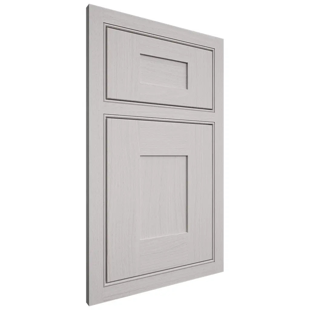 Shiloh Cabinetry Beaded Inset Hartford White Oak Plain Cut Cotton Door