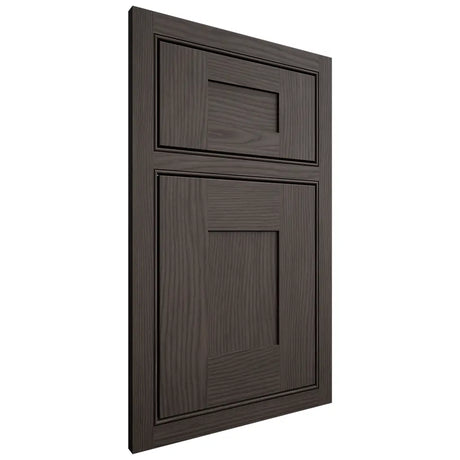 Shiloh Cabinetry Beaded Inset Hartford White Oak Plain Cut Creekside Door