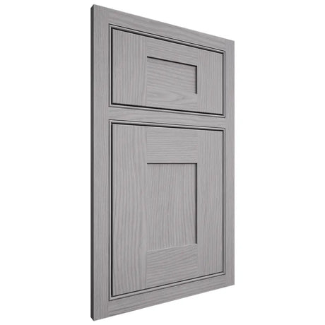 Shiloh Cabinetry Beaded Inset Hartford White Oak Plain Cut Stratus Door