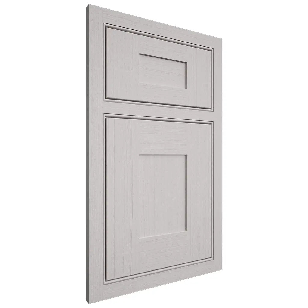 Shiloh Cabinetry Beaded Inset Hartford White Oak Quarter Sawn Cotton Door