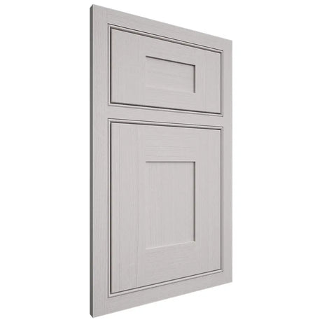 Shiloh Cabinetry Beaded Inset Hartford White Oak Quarter Sawn Cotton Door