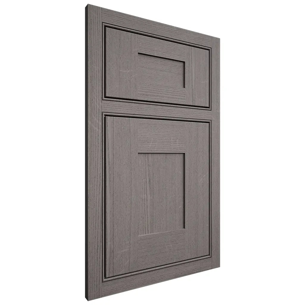 Shiloh Cabinetry Beaded Inset Hartford White Oak Quarter Sawn Flagstone Door