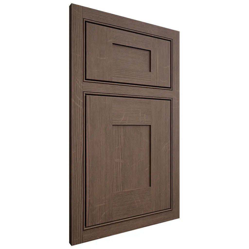 Shiloh Cabinetry Beaded Inset Hartford White Oak Quarter Sawn Mineral Door