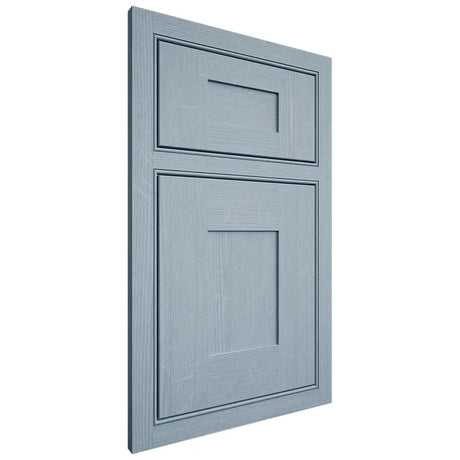 Shiloh Cabinetry Beaded Inset Hartford White Oak Quarter Sawn Sky Door