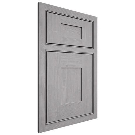 Shiloh Cabinetry Beaded Inset Hartford White Oak Quarter Sawn Stratus Door