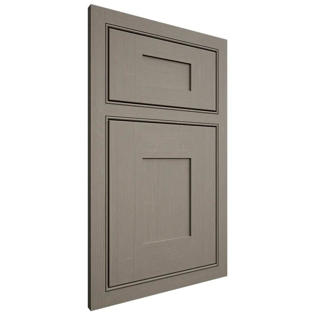 Shiloh Cabinetry Beaded Inset Hartford White Oak Quarter Sawn Thyme Door