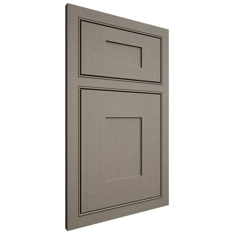 Shiloh Cabinetry Beaded Inset Hartford White Oak Quarter Sawn Thyme Door
