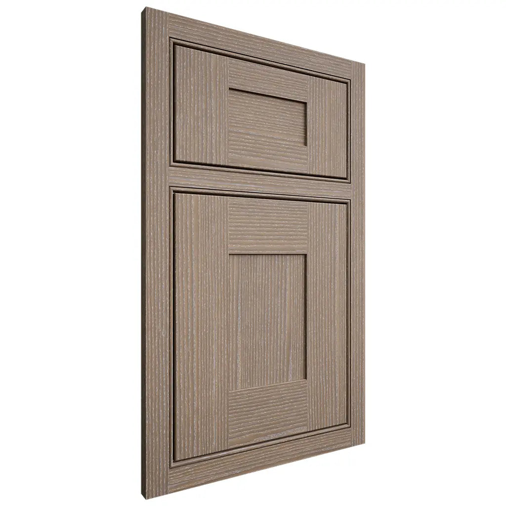 Shiloh Cabinetry Beaded Inset Hartford White Oak Rift Cut Almond Door