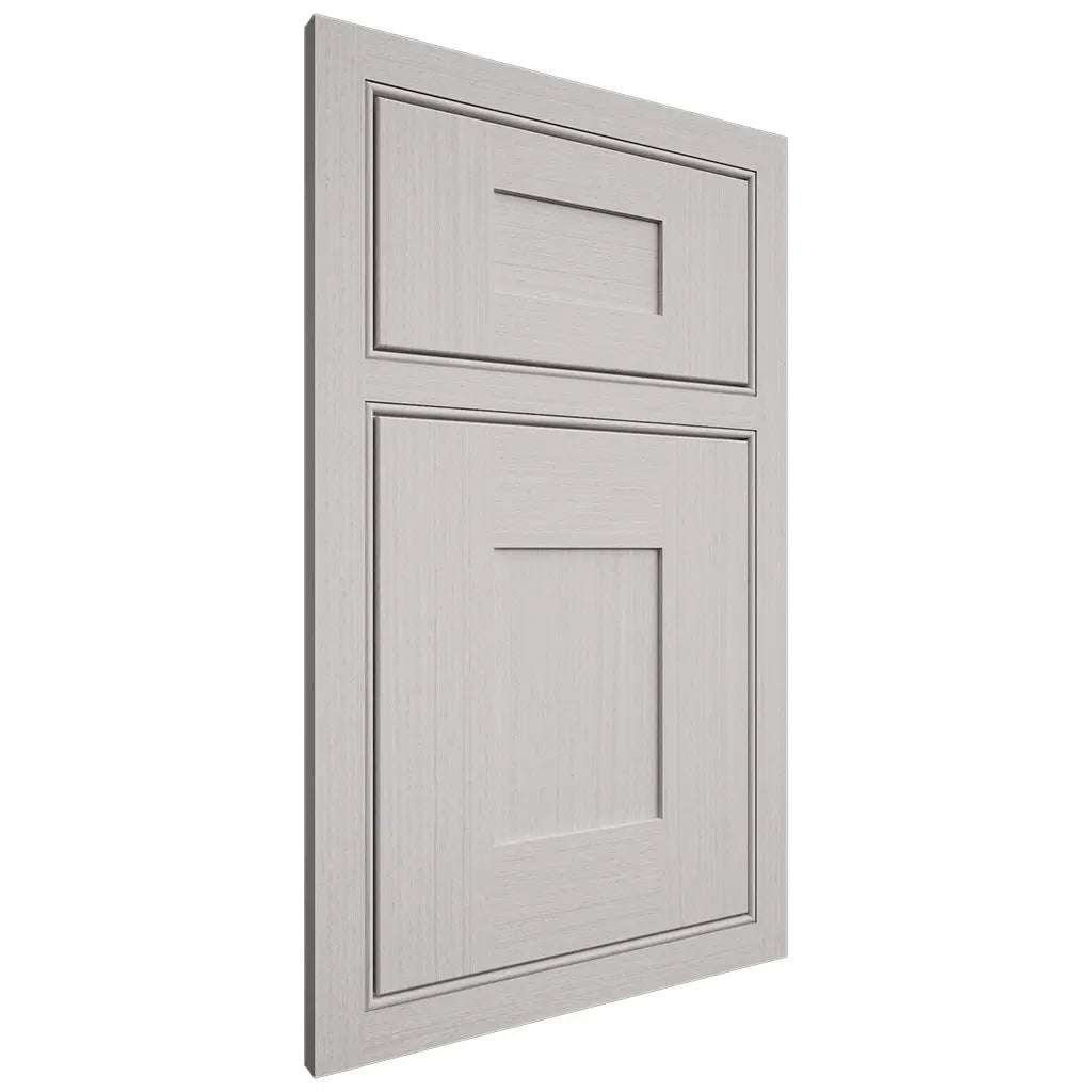 Shiloh Cabinetry Beaded Inset Hartford White Oak Rift Cut Cotton Door