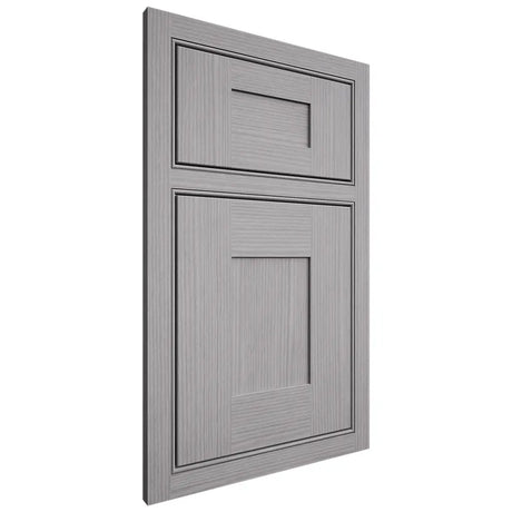 Shiloh Cabinetry Beaded Inset Hartford White Oak Rift Cut Stratus Door