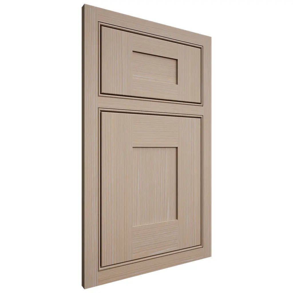 Shiloh Cabinetry Beaded Inset Hartford White Oak Rift Cut Straw Door