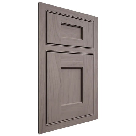 Shiloh Cabinetry Beaded Inset Heritage Alder Plain Cut Stonehenge Door