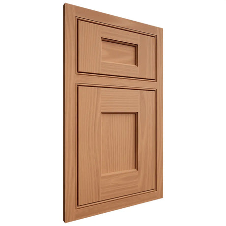 Shiloh Cabinetry Beaded Inset Heritage Cherry Plain Cut Natural Door