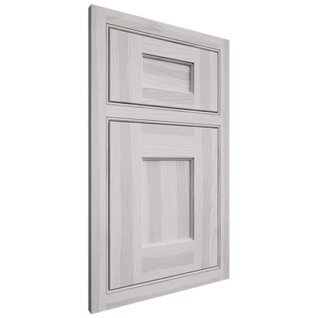 Shiloh Cabinetry Beaded Inset Heritage Hickory Plain Cut Cotton Door