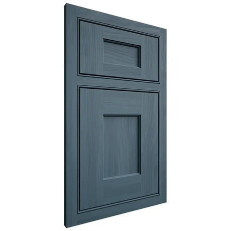 Shiloh Cabinetry Beaded Inset Heritage Hickory Plain Cut Hudson Door